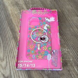 XO Poppy Phone Case for iPhone 15 / 14 / 13